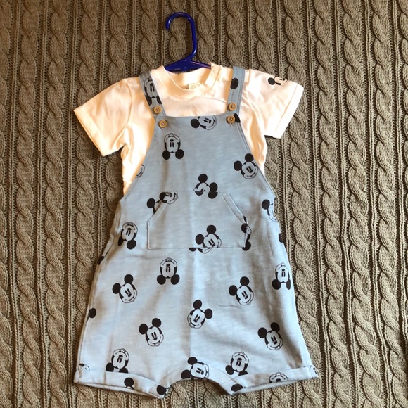 H&M Other - Mickey Mouse organic cotton overall